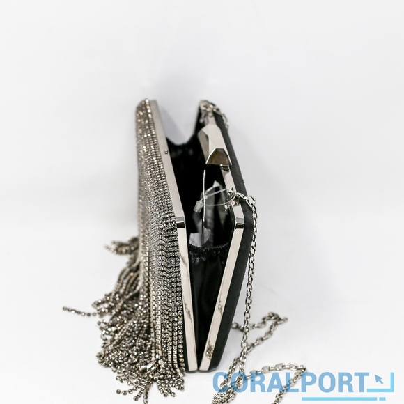 INC International Concepts Other - I.N.C. Karly Rhinestone Fringe Clutch